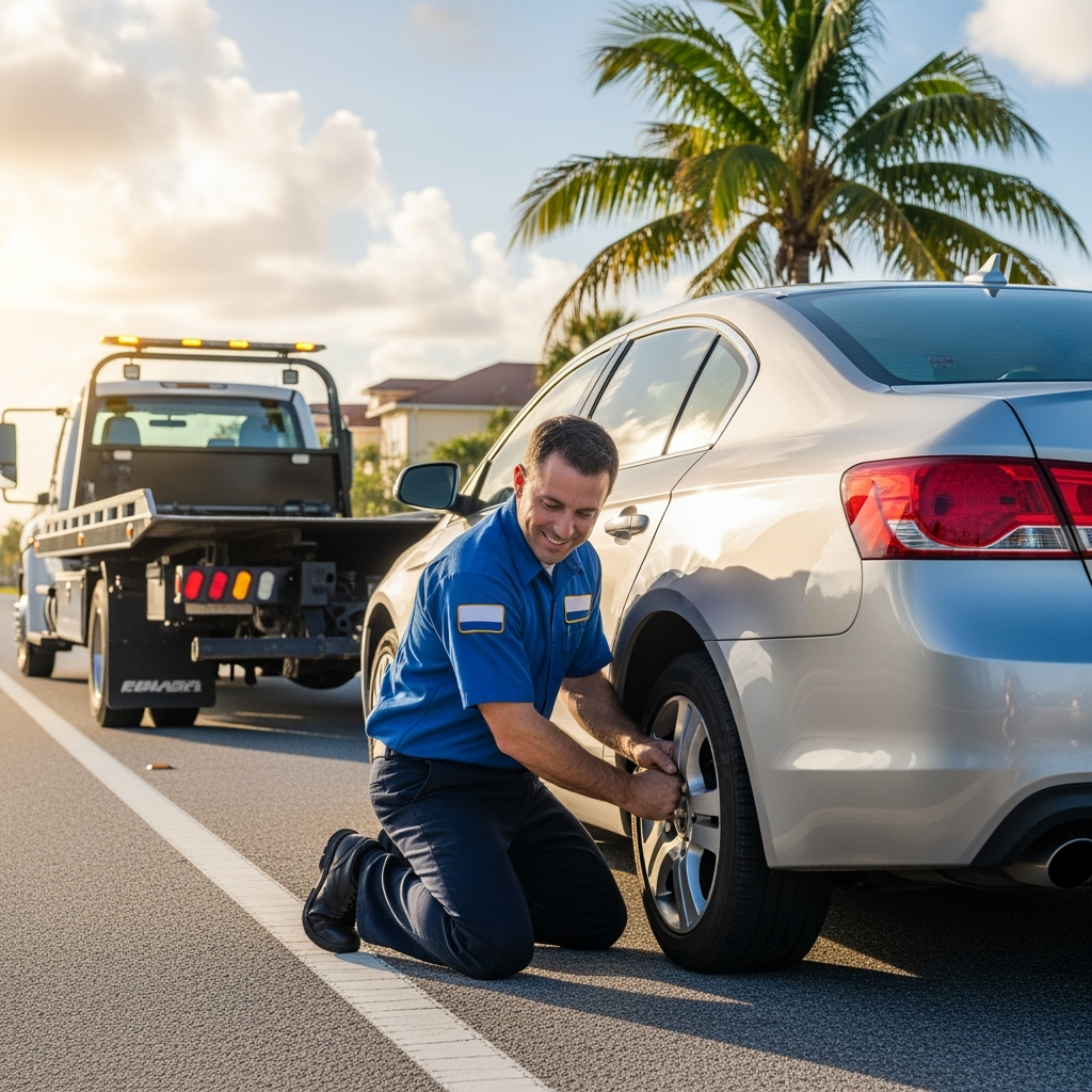 Why Calling a Professional for a Tire Change in Merritt Island, FL Is a Smart Decision